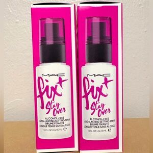 (2) MAC Cosmetics Fix+ Stay Over Setting - Pink-NEW